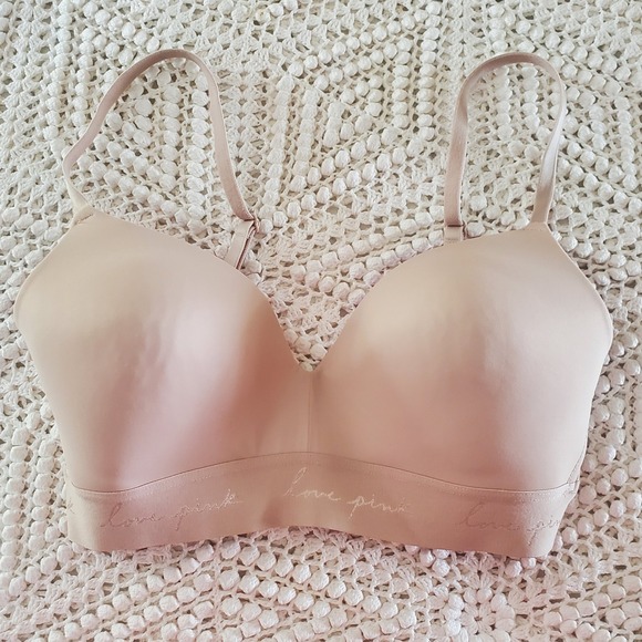 Victoria's Secret PINK Wear Everywhere Wireless Lightly Lined Bra 32D - Picture 1 of 8